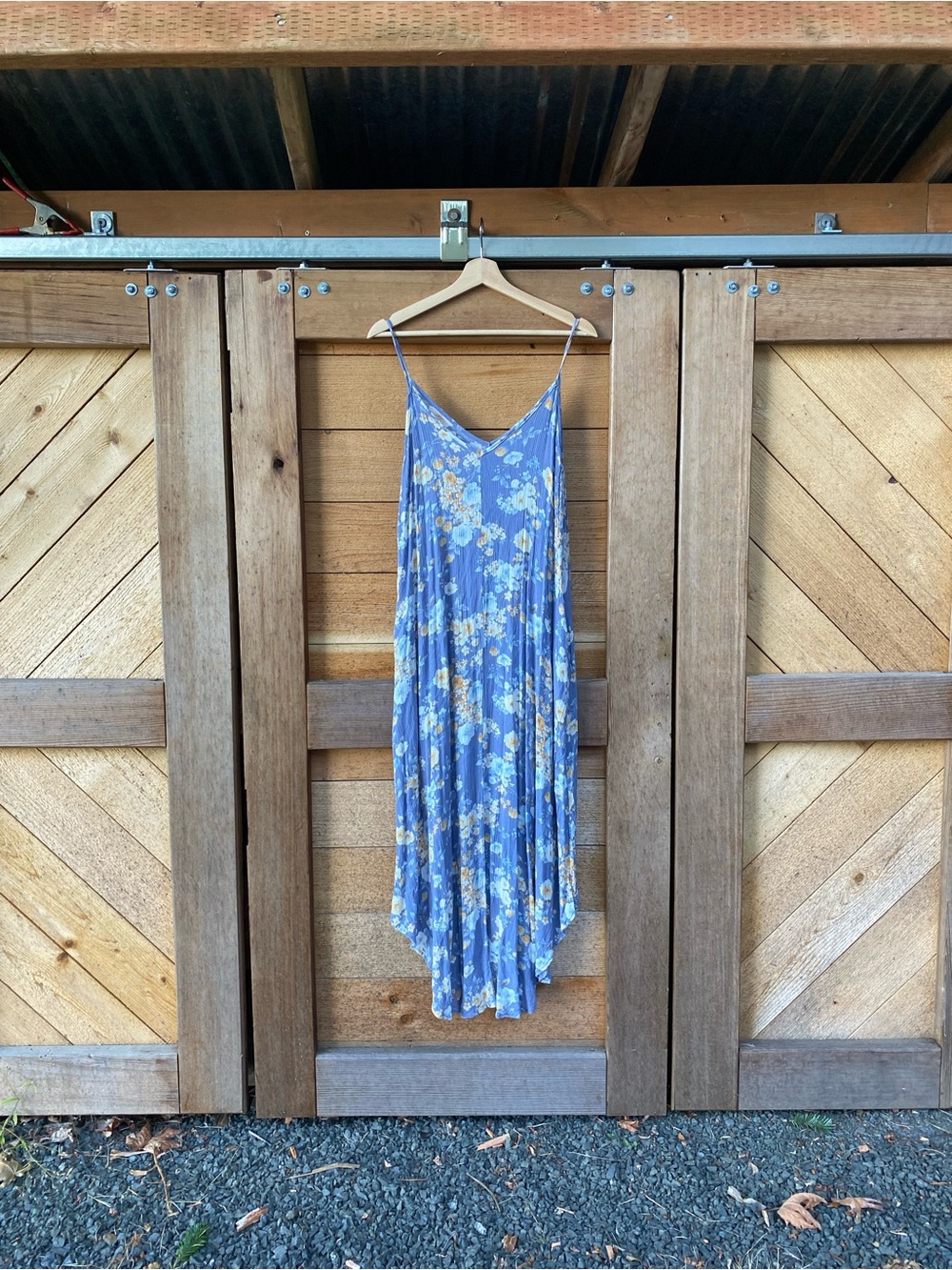 Lilac Floral Breezy Slip Dress